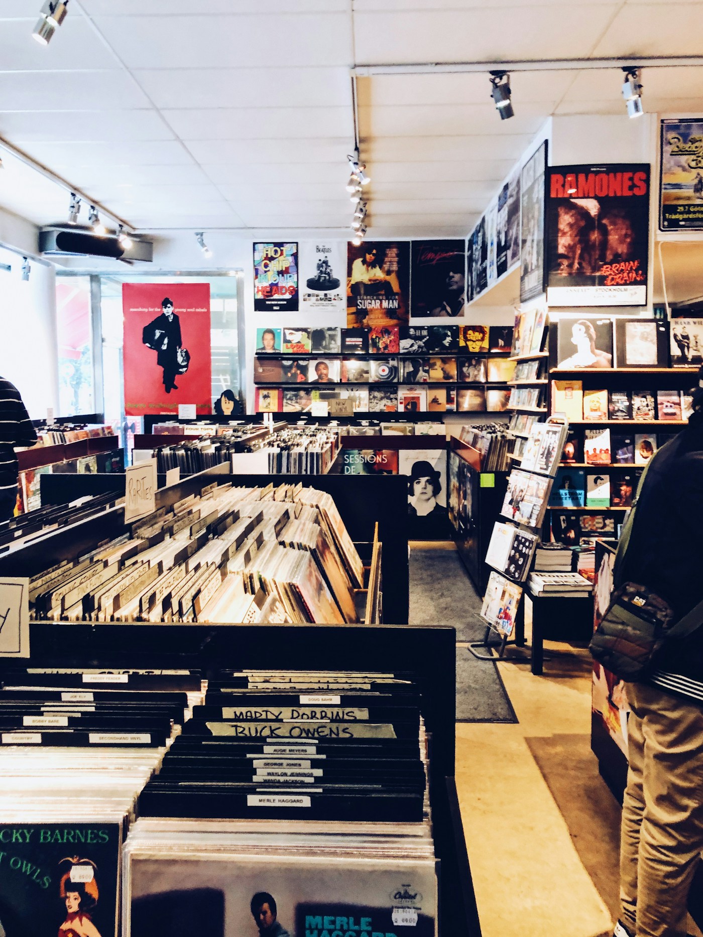 Rūpīgi sakārtota vinila plašu izlase